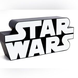 Star Wars Black and White Decorative LED Sign